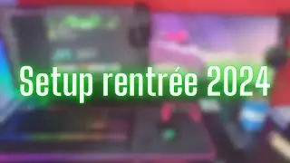 Setup pour la rentrée 2024 (et oui, t'es pas le seul à retourner bosser 😁)