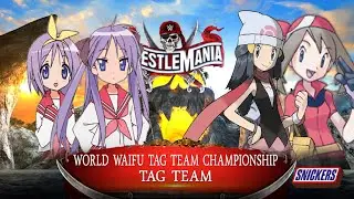 (WWE 2K22) World Waifu Division - 3/13/2022: Kagami & Tsukasa vs. May & Dawn