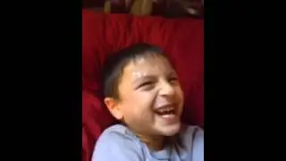 Spitting water in face