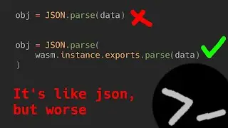 Custom data deserialization with wasm in the browser