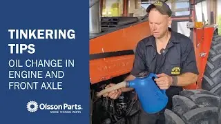 MEKARTIPS STEFAN HILDINGSSON – Oljebyte i motor och framaxel