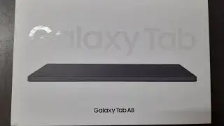 Galaxy Tab A8 unbaxing