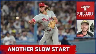 The Philadelphia Phillies Slide Continues As They Drop Game 1 Vs. The Los Angeles Dodgers