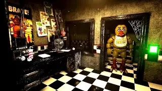 Прохожу Creepy Nights at Freddy 1.Ночь 1.