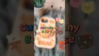 Cutie Funny Bear Case🐻😍