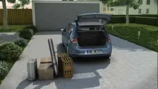 VW Golf 7 - Animation Kofferraum mit variablen Ladeboden (2013)