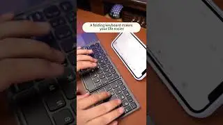 A folding keyboard makes your life easier#mumba #technology #tech #fyp