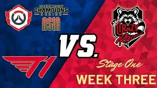 T1 vs Crazy Raccoon | OWCS Korea Stage 1