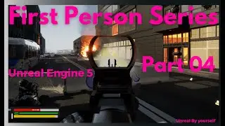 Unreal Engine 5 - WB Player Hud Health - FPS Part 04