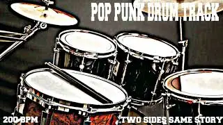 Pop Punk Drum Track 200 BPM - (FREE)