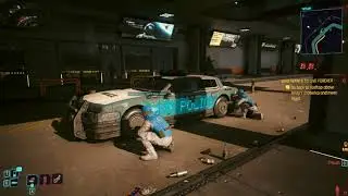 Cyberpunk 2077 Phantom Liberty - Airport memorial but something is wrong