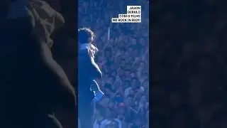 JASON DERULO COM O FILHO NO ROCK IN RIO !!!