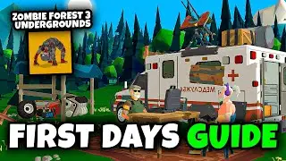 FIRST DAYS GUIDE // ZOMBIE FOREST 3 UNDERGROUND