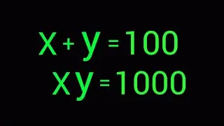 Germany | Can you solve this ? | A Nice Math Olympiad Algebra Problem ( x,y)=?