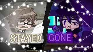 ~STAYED GONE~ || FNAF VS AFTON FAMILY || HAZBIN HOTEL | FNAF | MY AU ||