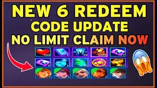 NOV 22 MOBILE LEGEND 6 NEW REDEEM CODE NO LIMIT WORKING LEGIT 100%