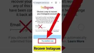 How to recover instagram account | instagram hacked account recovery 
