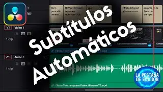 How to Create Automatic Subtitles in DaVinci Resolve Studio 20 Very Easily ⚡💬