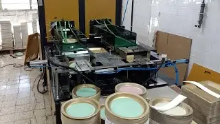 Fully automatic hydraulic paper plate making machines with counter and stacker