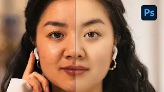 High End Retouching in Photoshop | Skin Retouching | Photo Editing | Photoshop Tutorial