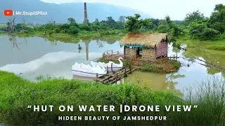 “Beautiful Hut on Water 🌊 Hidden Island Beauty | Cinematic Drone View”