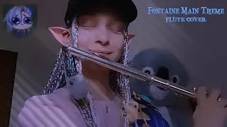 ⛲ Fontaine Main Theme ⛲ |Flute Cover| notes by @shvaboshka ♪