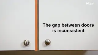 COMPACT CLIP Side Adjustment: How to adjust the gap between cabinet doors