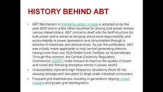 AVAILABILITY BASED TARIFF and numerical problems related with tariff by Prathita Roy