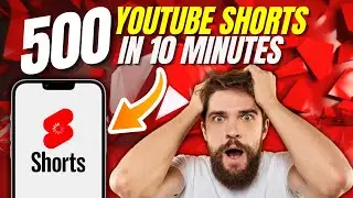 Is Using ChatGPT & Canva the FASTEST Way to Create 500 YouTube Shorts?