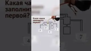 Какая чашка наполнится первой?