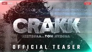 CRAKK: Jeetegaa Toh Jiyegaa (0fficial Teaser)| Vidyut Jammwal | Nora F | Aditya D | Arjun R,.