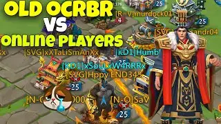 Lords Mobile - OLD OCRBR ACCOUNT VS ONLINE PLAYERS. THIS STRONG EMPEROR IS UNSTOPPABLE