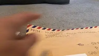 Fan mail FROM FAR AWAY!