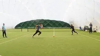 Fun Tennis Game for Players - Snatch the Bacon