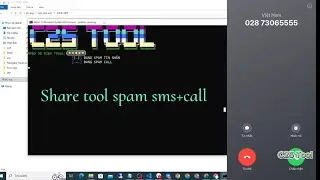 [SHARE] TOOL SPAM SMS + CALL MAX SPEED VÀ NHIỀU CHỨC NĂNG KHÁC| C25Tool