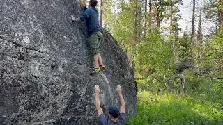 Dr. P Willie (V3) - Tall Beta: Lake Tahoe Bouldering [Pfiff]