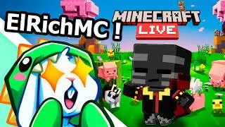 CONTER REACCIONA A ElRichMC EN LA MINECRAFT LIVE !