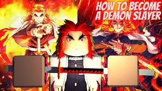 How to become a DEMON SLAYER in Wisteria||Roblox||DamagePlayz