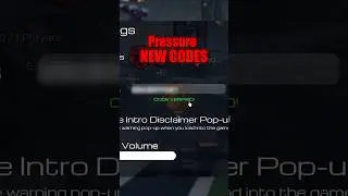 Pressure New Working Codes! #shorts