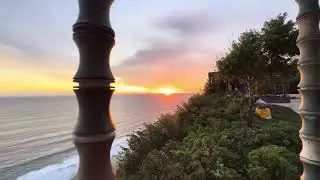 #Uluwatu Allia Uluwatu Villas | SUNSET 🌅 CABANA BAR | sunset 🌅 , sun ☀️ will be gone soon.