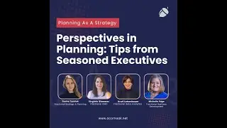 Episode 30 - Webinar: Planning as a Strategy: Tips from Fractional Executives.