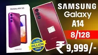 SAMSUNG GALAXY A14 UNBOXING | FLIPKART BIG DAYS SALE 2024 | UNDER 9,999/-