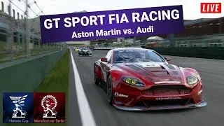 GT Sport Live - FIA Championship | Aston Martin vs. Audi For New York World Tour