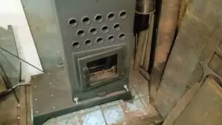 Моя пеллетная печь, камин, колорифер. Обзор.