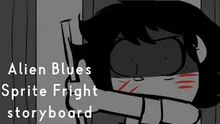 Alien Blues | Sprite Fright storyboard