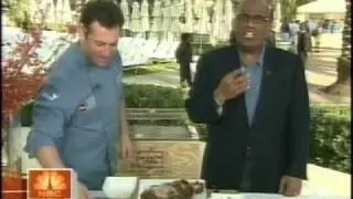 NBC Today Show with Al Roker and Chef Adam Perry Lang using La Caja China