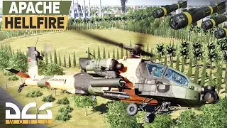 DCS World - Apache AH-64D Jandarma Helikopteri ile Adana'yı Düşmanlardan Temizliyoruz!