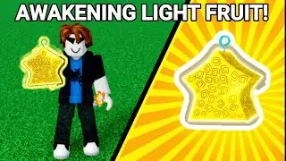 I Awakened Light Fruit And is OP FRUIT (Blox Fruits)