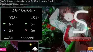 YooSanHyakurei - Ketsubetsu no Tabi [Mackenzie's Extra] + HDDT 99.58 FC