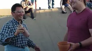 Chem Society Thermite bonfire 6-14-2024
